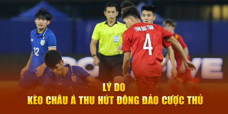 Lý do kèo châu Á thu hút đông đảo cược thủ